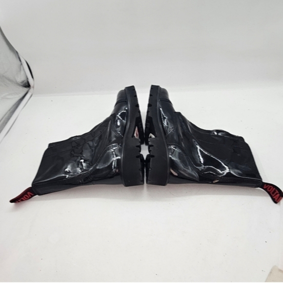 Zadig&Voltaire Women Joe Cecilia Patent Leather Black Ankle Boot EU39 NWD - Picture 7 of 10